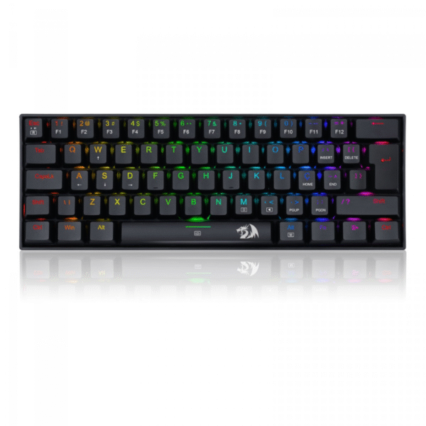 Teclado Mecânico Gamer Redragon Dragonborn RGB Switch Brown